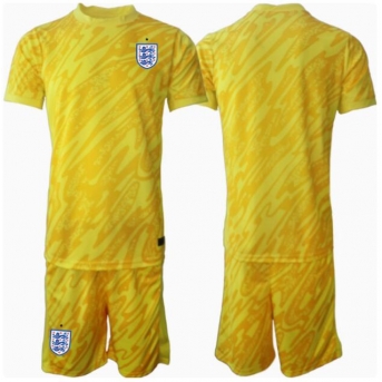 Inghilterra Portiere Maglia Gara Trasferta Repliche Europei 2024 Bambino